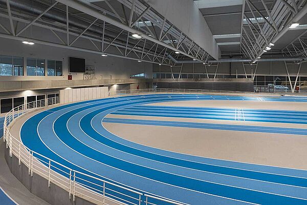 A world-class athletics hall