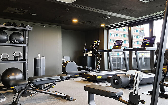 Fitness studio integration SANA Hotel Berlin