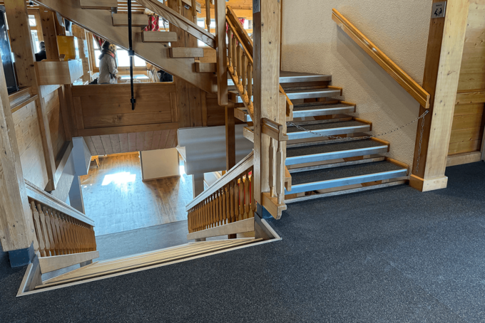 REGUPOL everroll alpine flooring in the hospitality sector