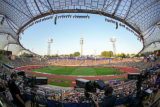 REGUPOL running track at Munich's Olympic Stadium