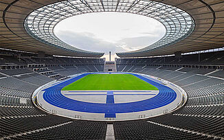 Berlin's Blue Wonder: The REGUPOL athletic track